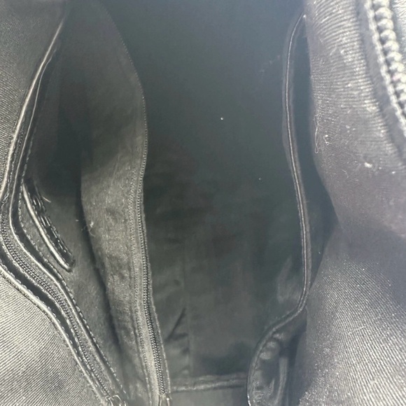 Aldo Studded Black Faux Leather Y2K Handbag - Picture 12 of 15